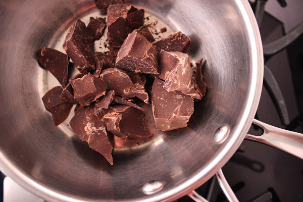 Chocolate-in-double-boiler