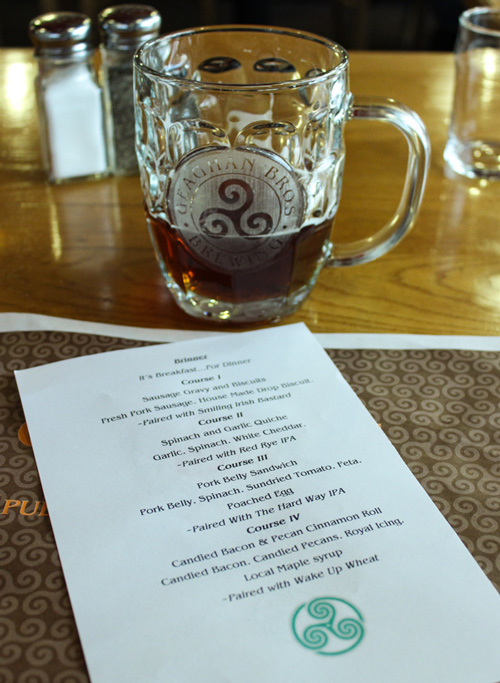 Geaghan's Pub & Craft Brewery-Course-Pairings