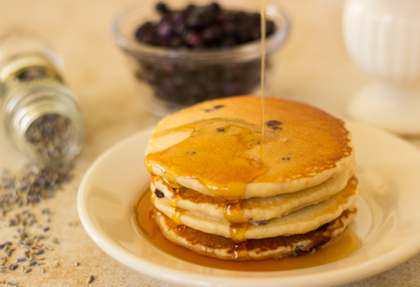Lavendar-Blueberry-Pancakes
