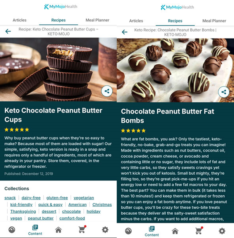 Keto Mojo Chocolate Recipes